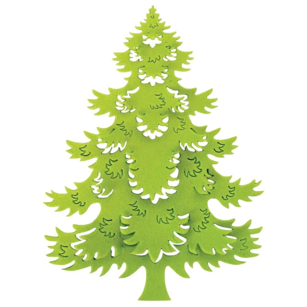 8" Large Christmas Tree Icing Cutter
