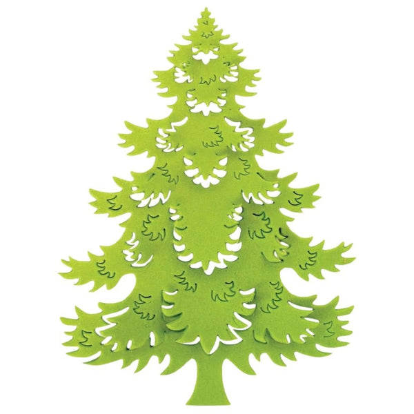 8" Large Christmas Tree Icing Cutter