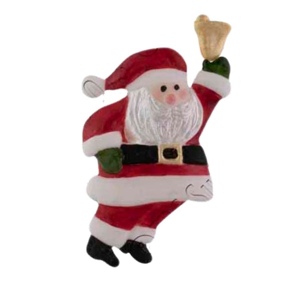 Santa Claus With Bell Silicone Icing Mould
