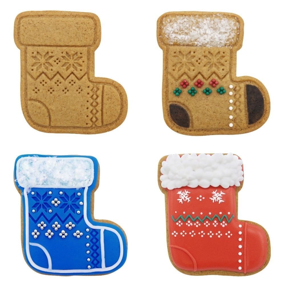 Cosy Christmas Christmas Cookie Cutters & Stamps Set Of 3