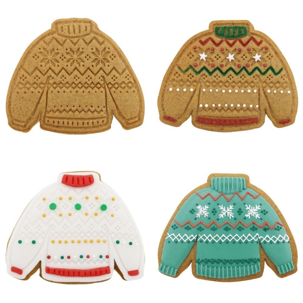 Cosy Christmas Christmas Cookie Cutters & Stamps Set Of 3