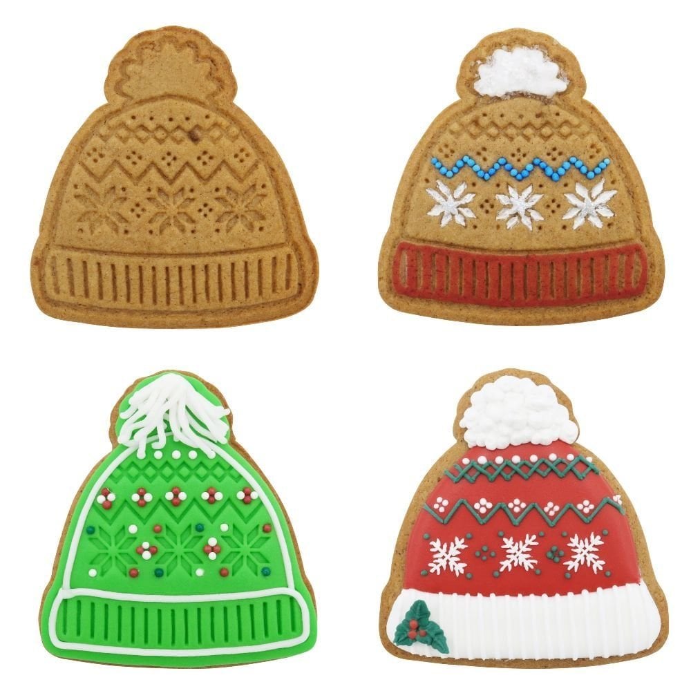 Cosy Christmas Christmas Cookie Cutters & Stamps Set Of 3