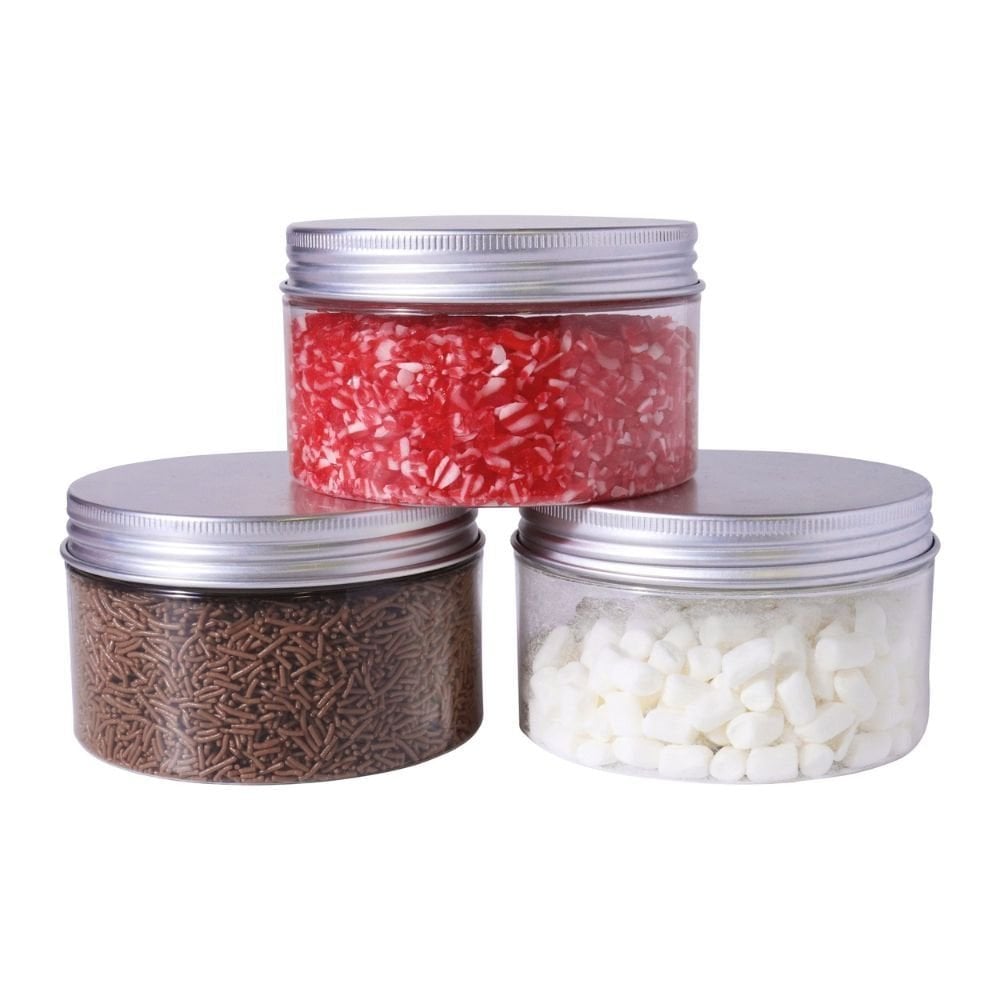 Christmas Set Of 3 Hot Chocolate Toppings 400g