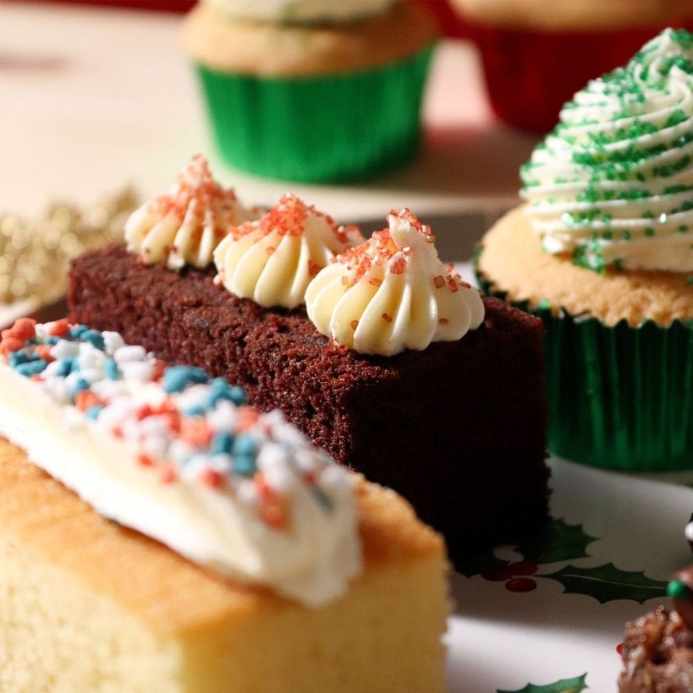 Festive Cheer Set Of 4 Christmas Sprinkles 420g