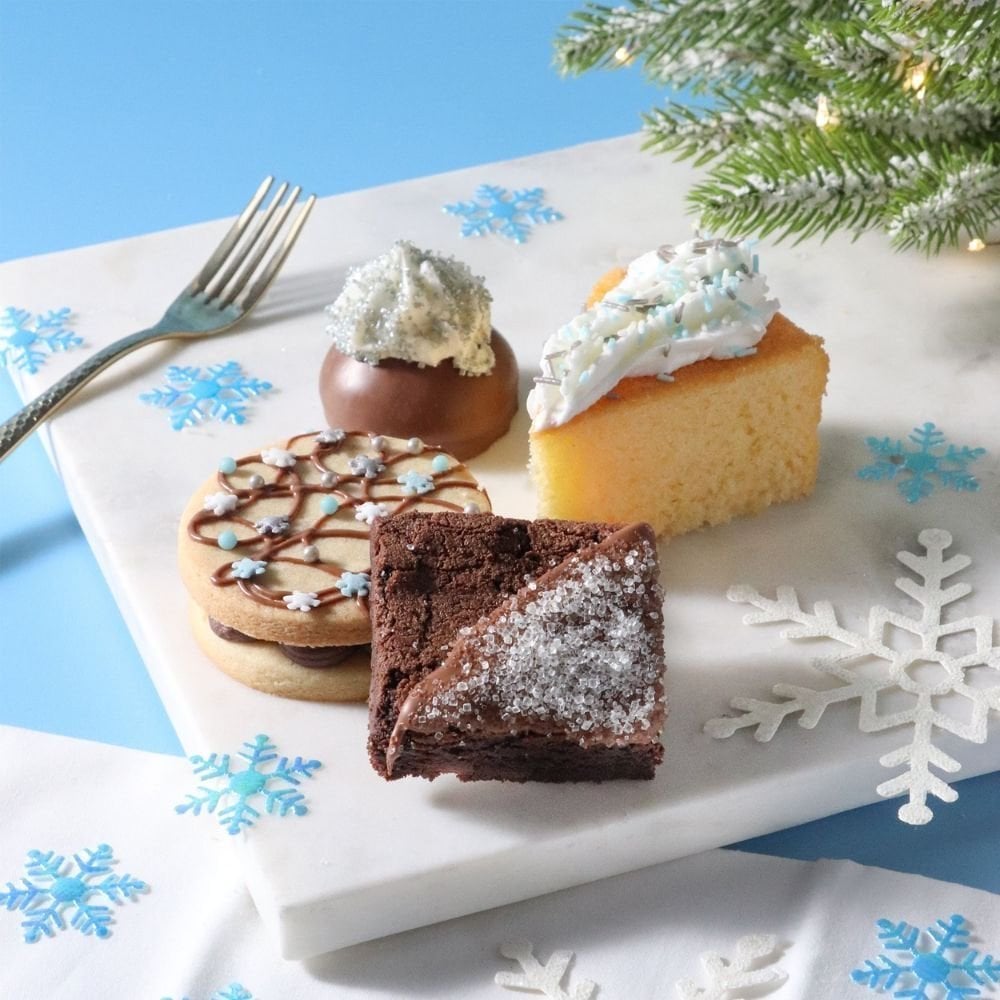 Winter Wonderland Set Of 4 Christmas Sprinkles 380g