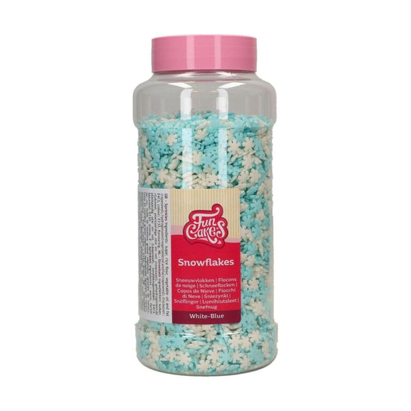 Snowflakes White & Blue Sprinkles