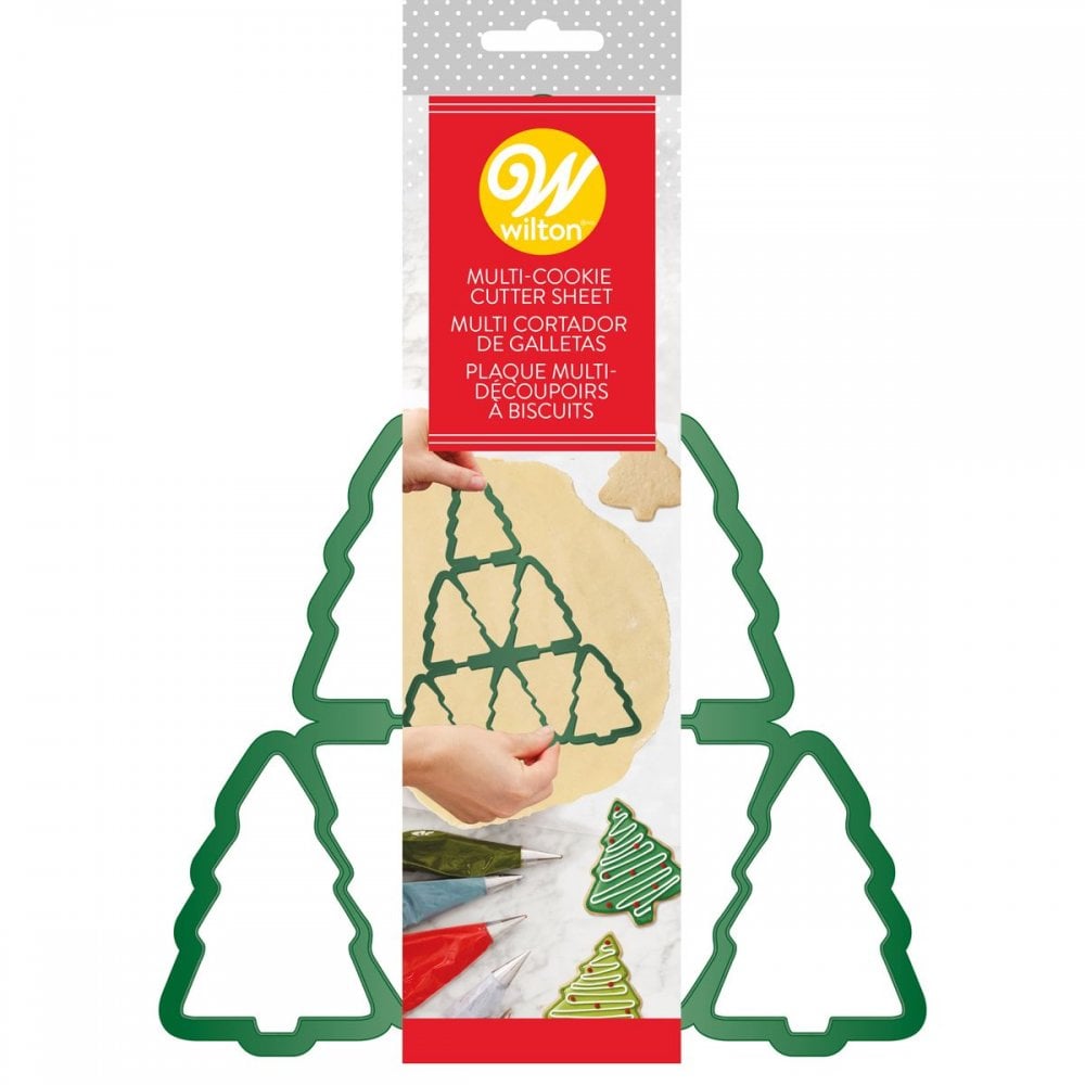 Christmas Trees Multi-Cookie Cutter Sheet