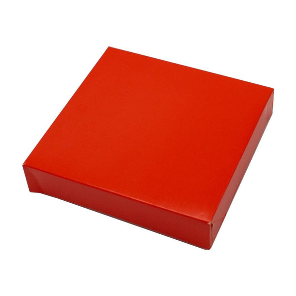 Red Glossy Sweet Box With Inserts