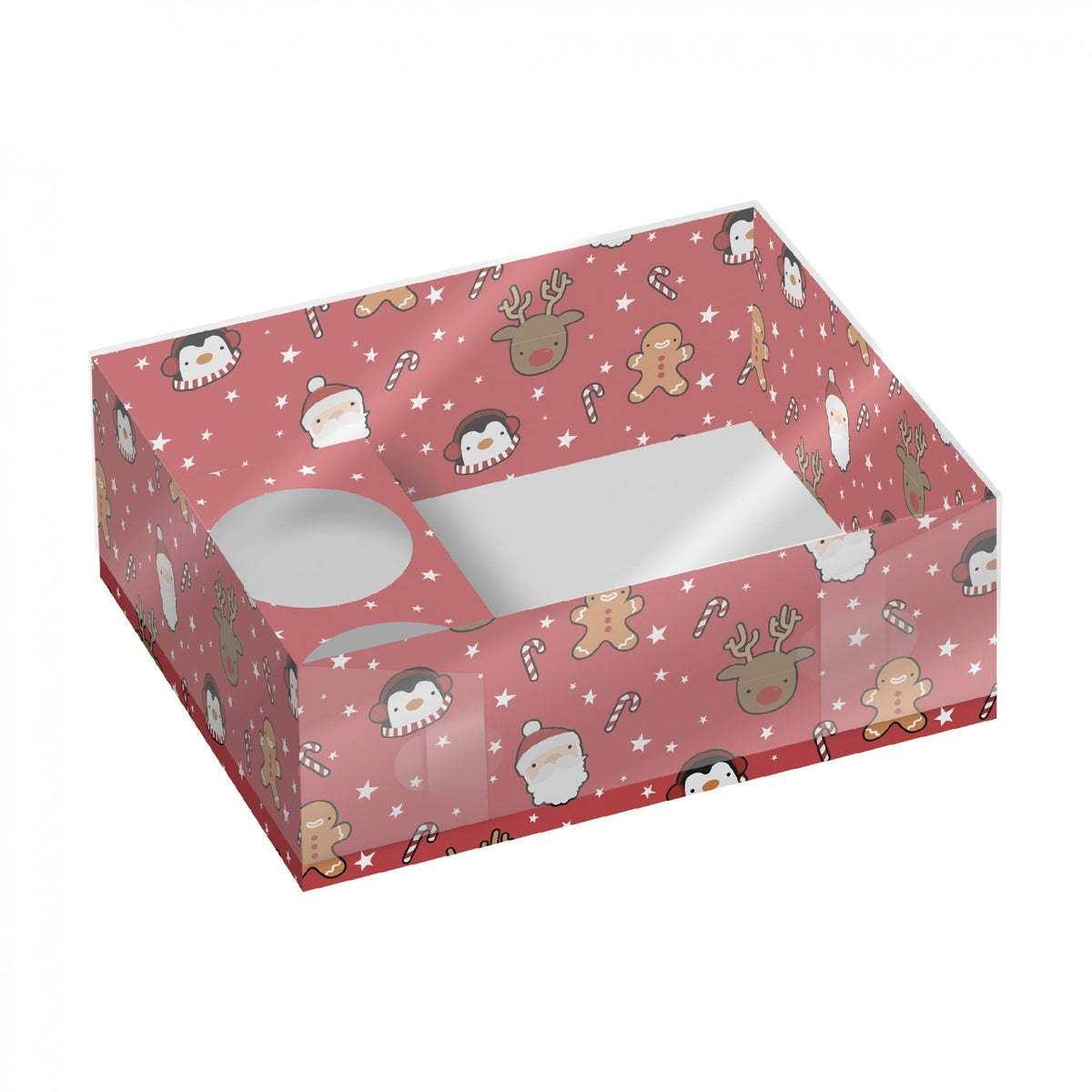 Festive Friends Hamper & Cupcake Box - Pack Of 2