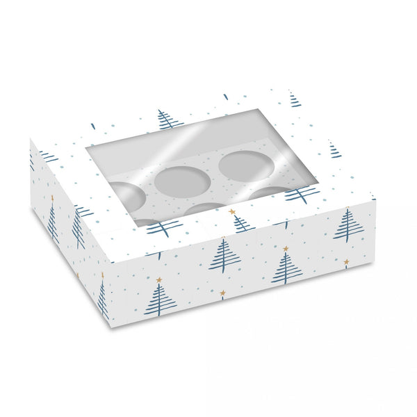 Nordic Trees Cupcake Box