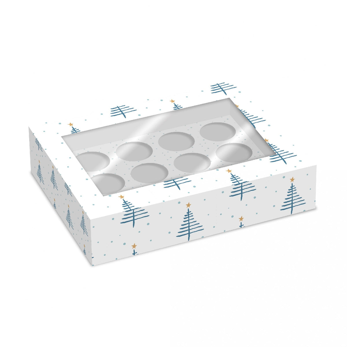 Nordic Trees Cupcake Box