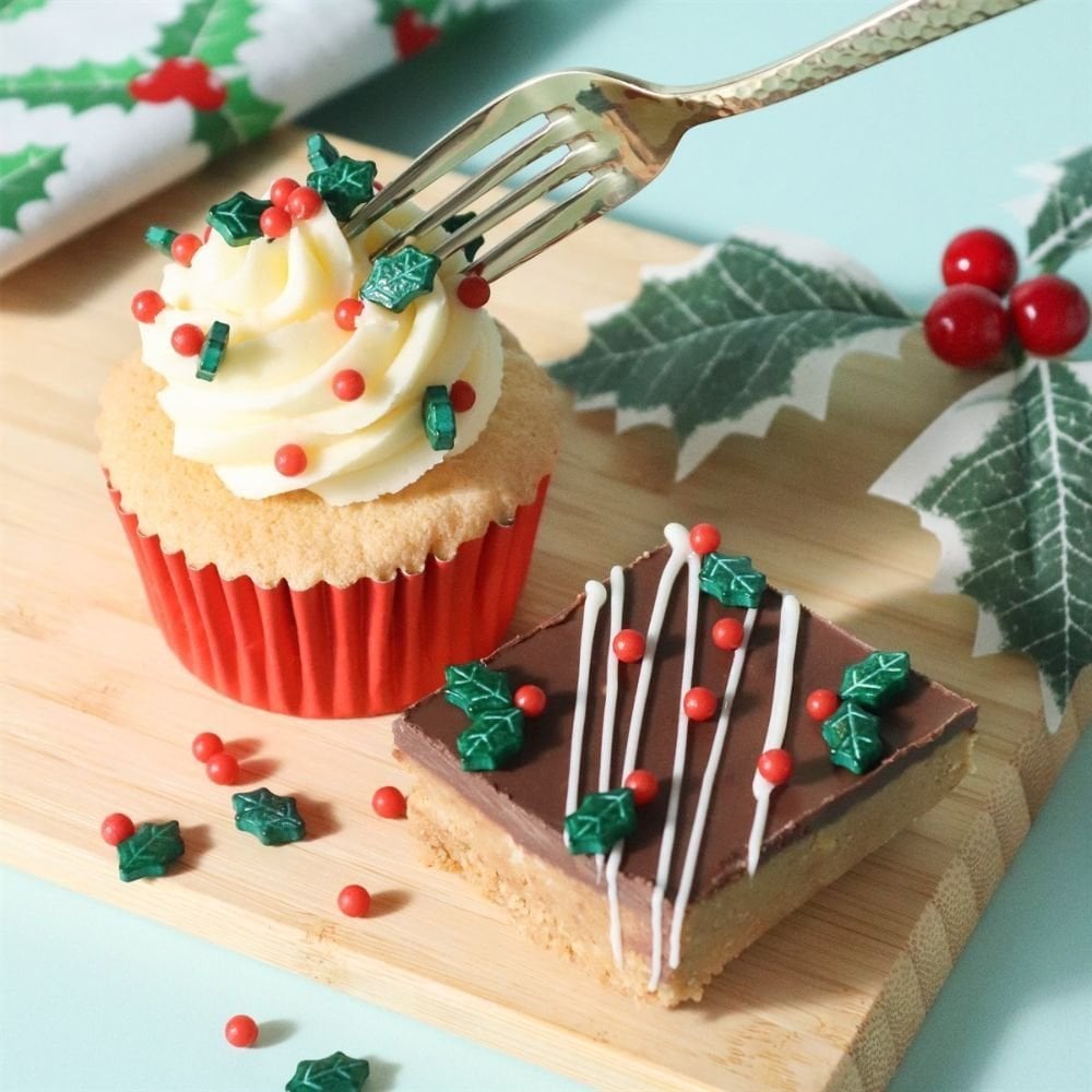 Holly Mix Christmas Sprinkles 105g