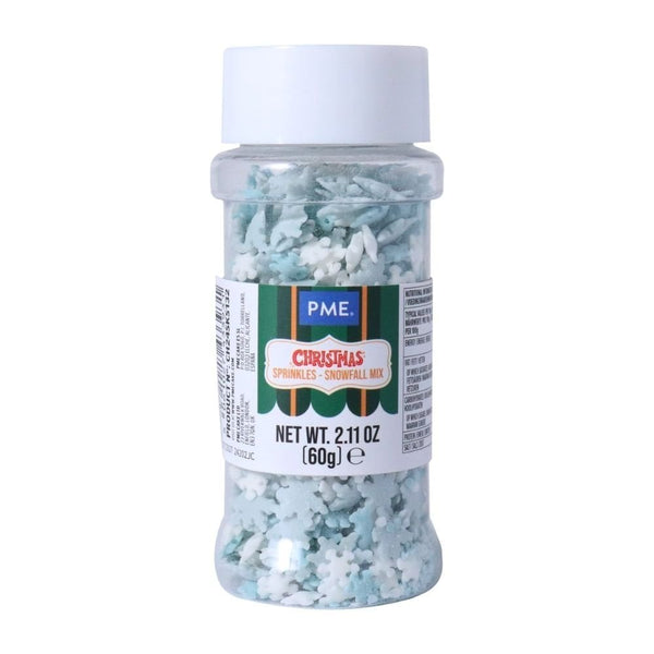 Snowfall Mix Christmas Sprinkles 60g