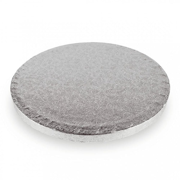 4mm Silver Fern Round Masonite Cake Board