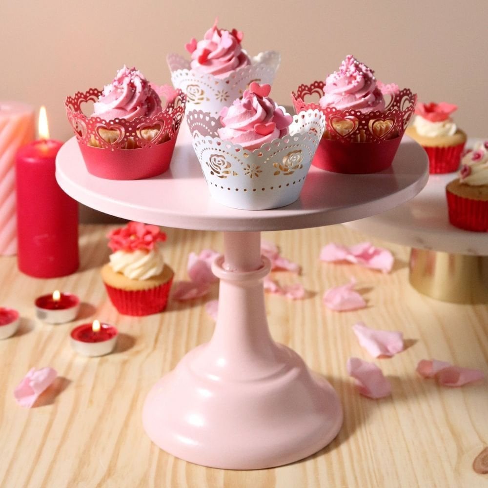 Vintage Lace Cupcake Wrappers x 12
