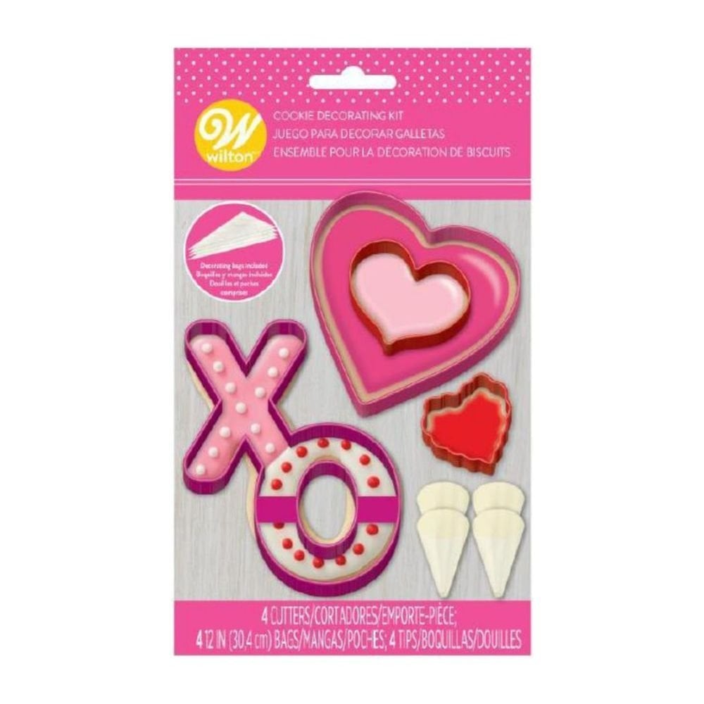XO Hearts Cookie Decorating Kit