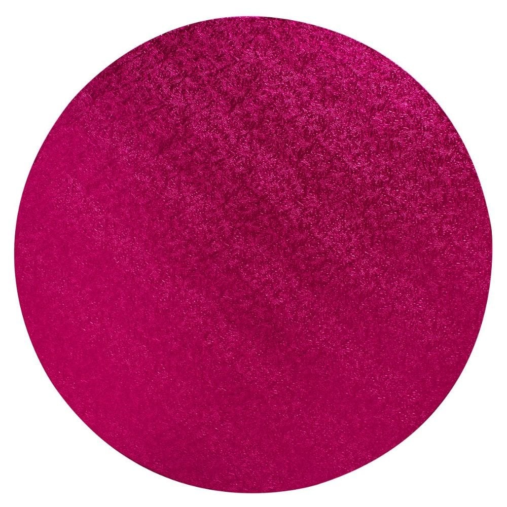 12mm Cerise Pink Round Drum Cake Board