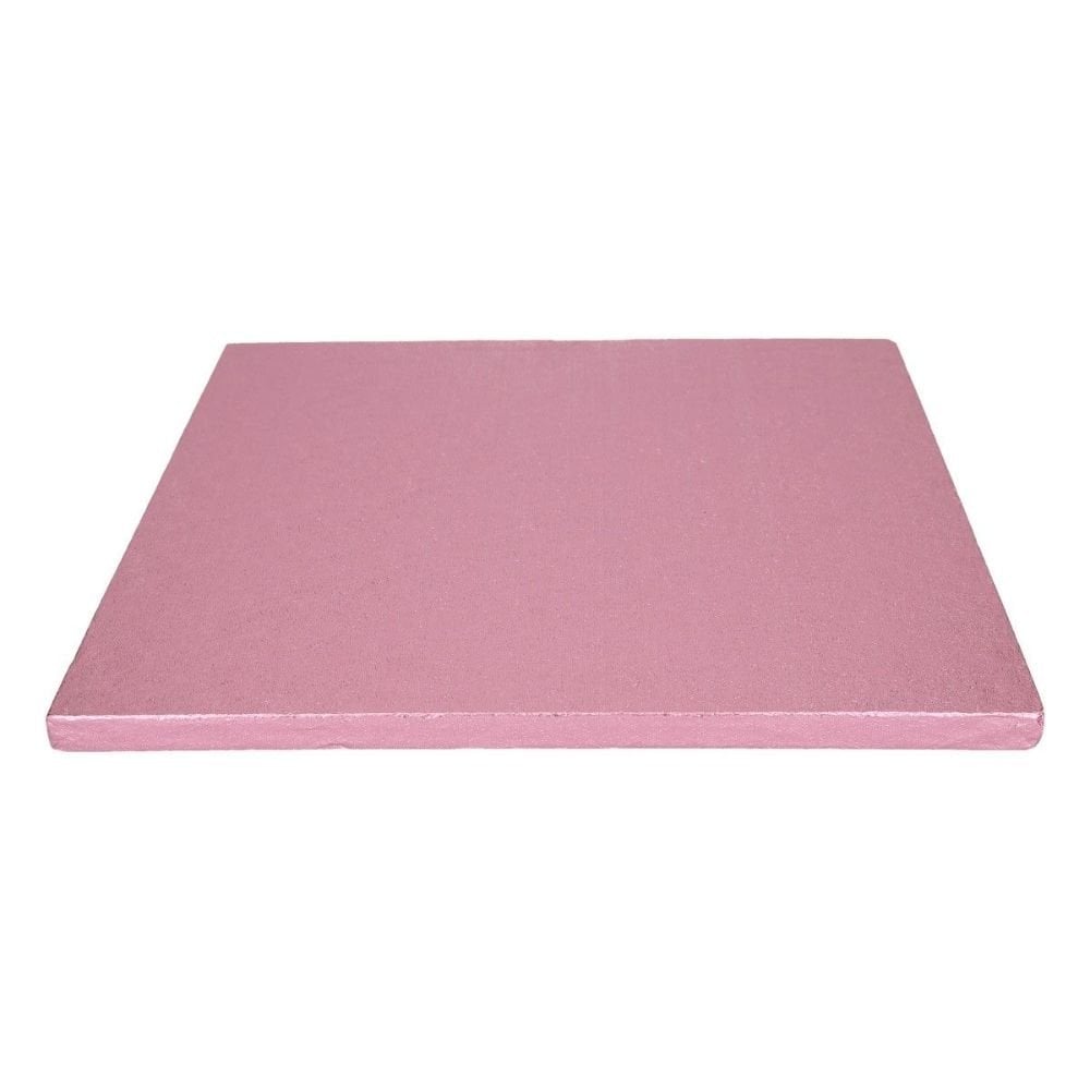 Baby Pink Square Drum Cake Board