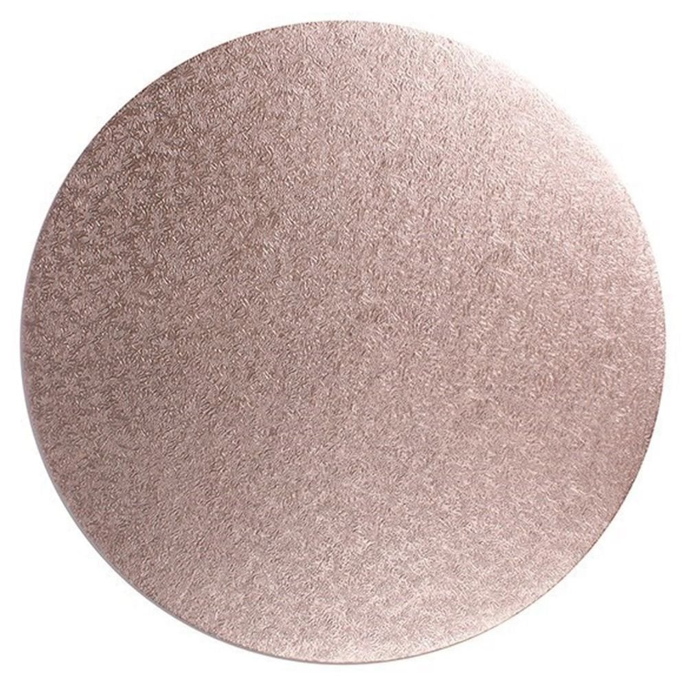 12mm Rose Gold Round Drum Cake Board