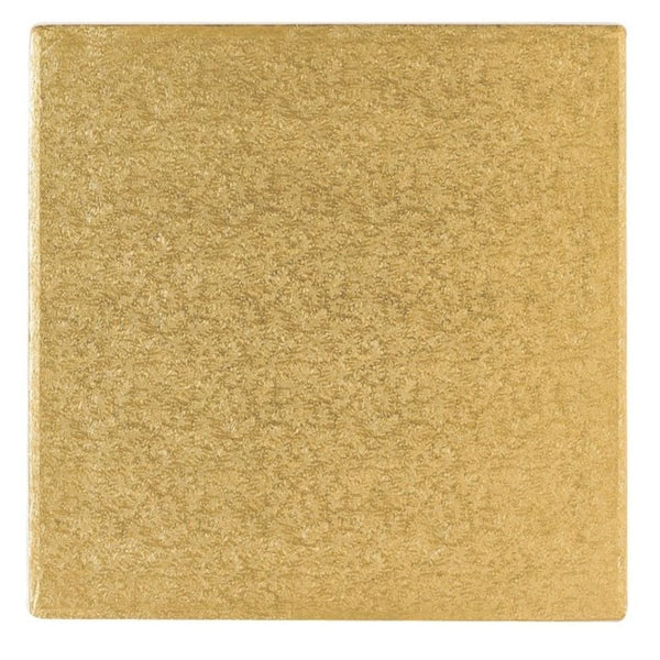 Gold Square Drum Cake Board