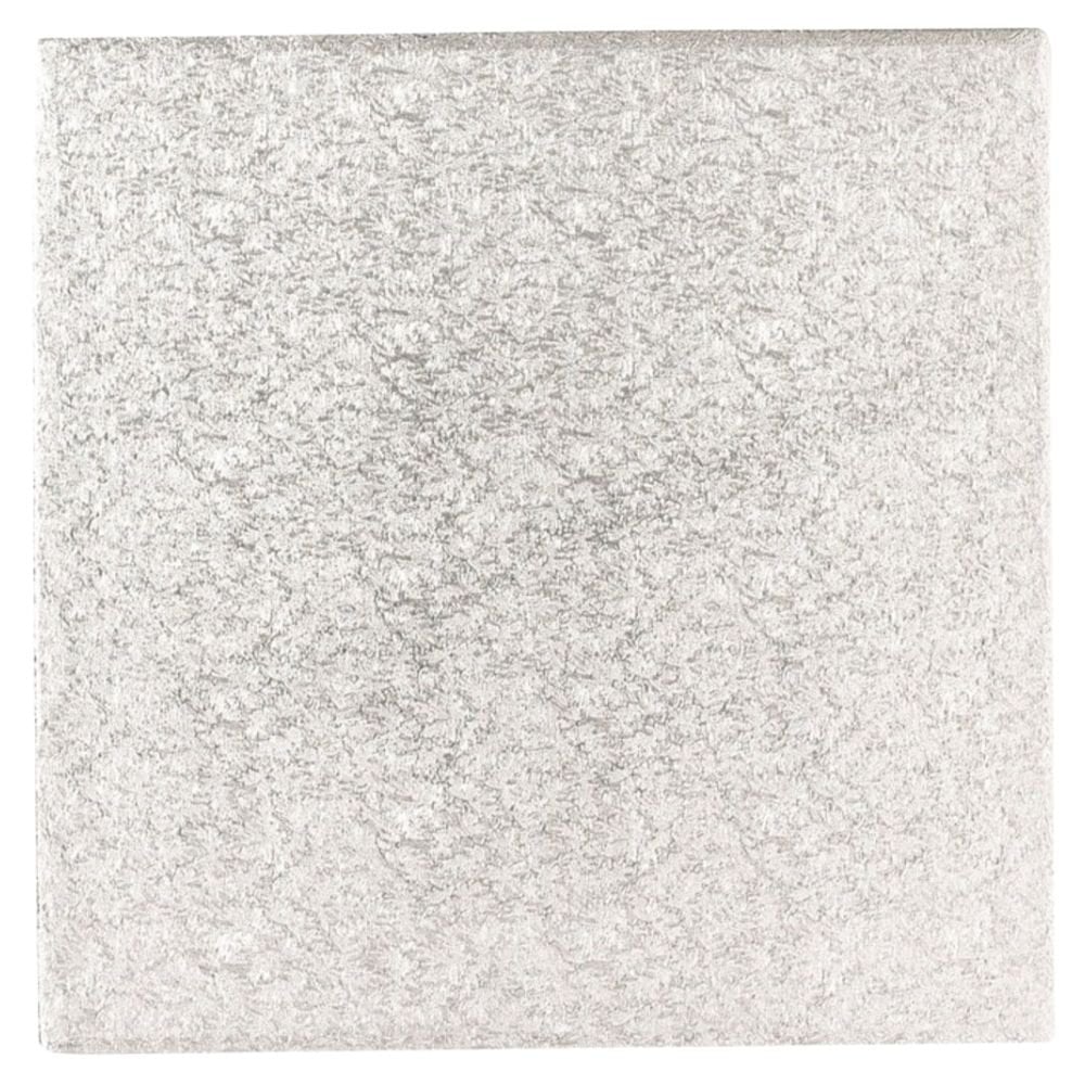 Premium Silver Square Drum Cake Board
