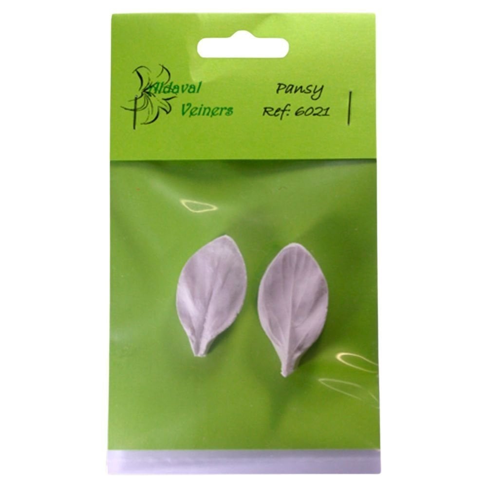 Pansy Leaf Silicone Veiner Set