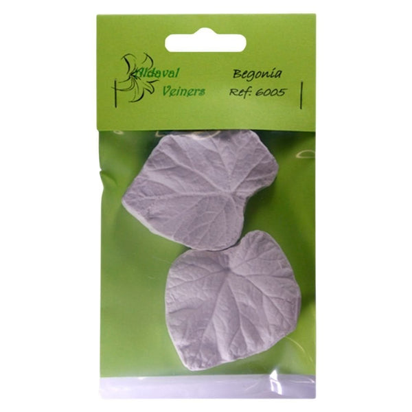 Begonia Leaf Silicone Veiner Set