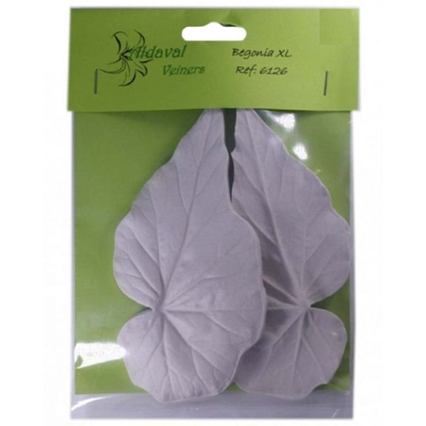 Begonia Leaf Silicone Veiner Set