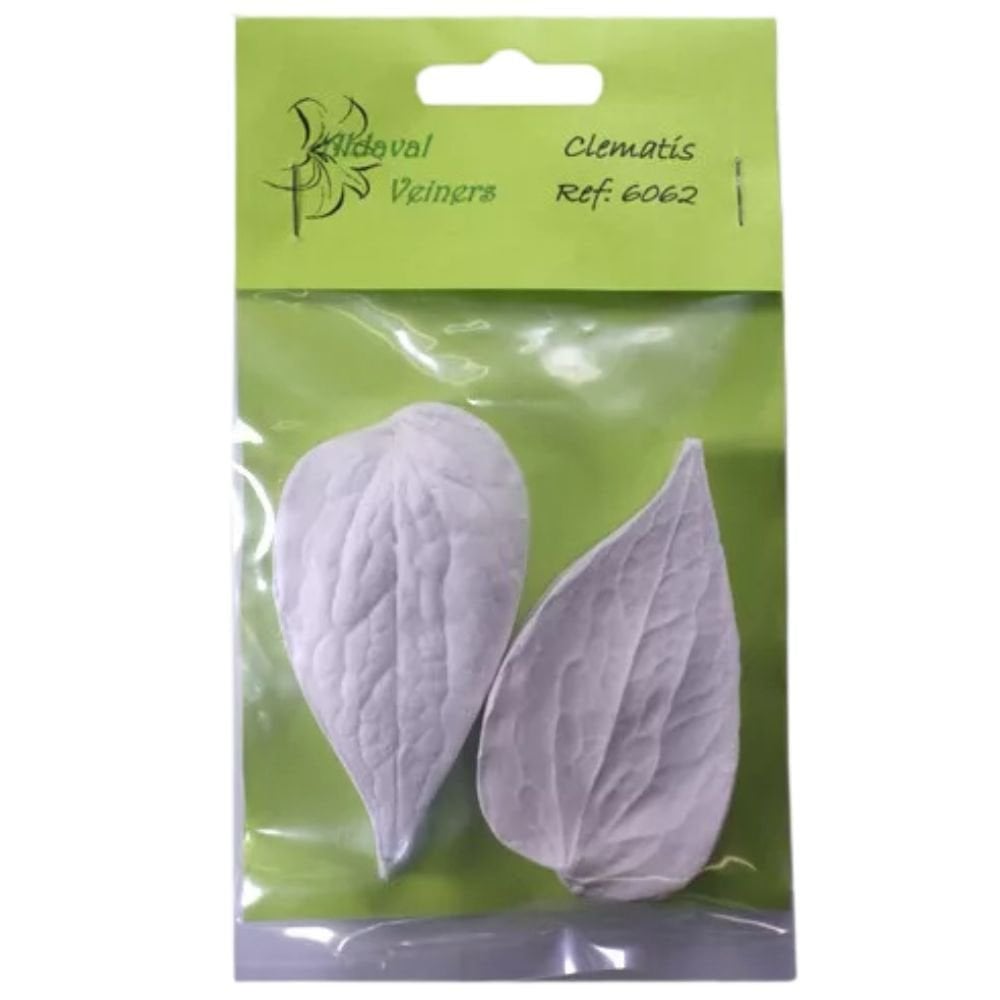 Clematis Leaf Silicone Veiner Set