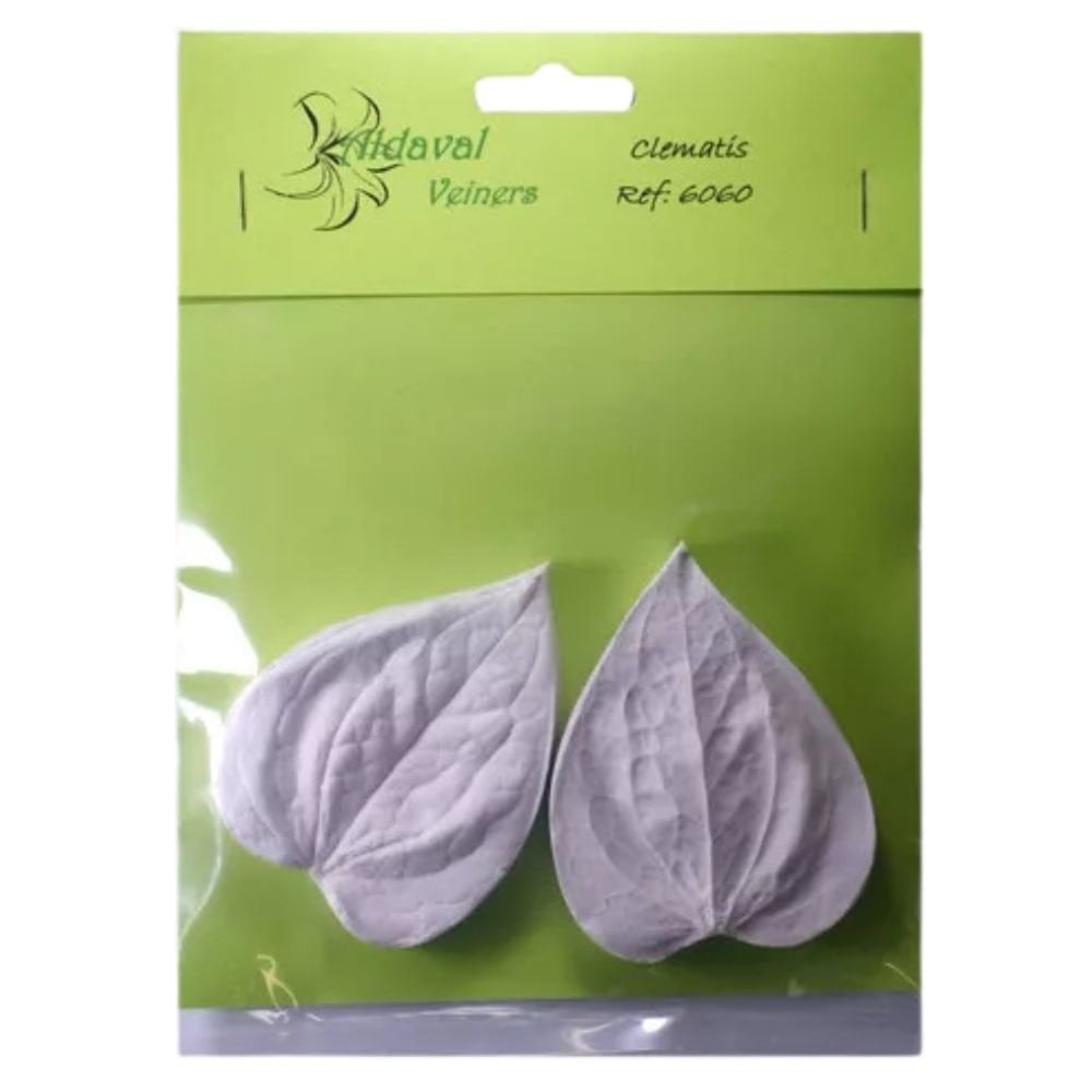 Clematis Leaf Silicone Veiner Set