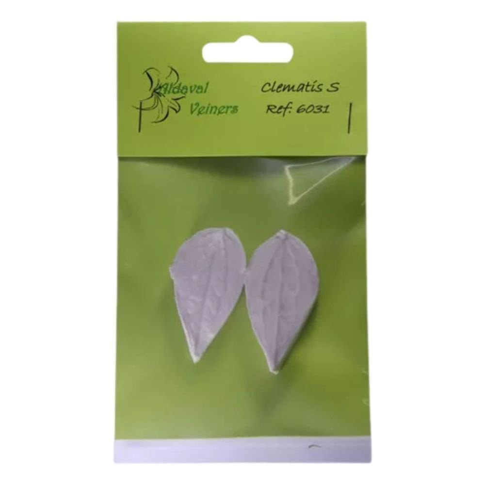 Clematis Leaf Silicone Veiner Set