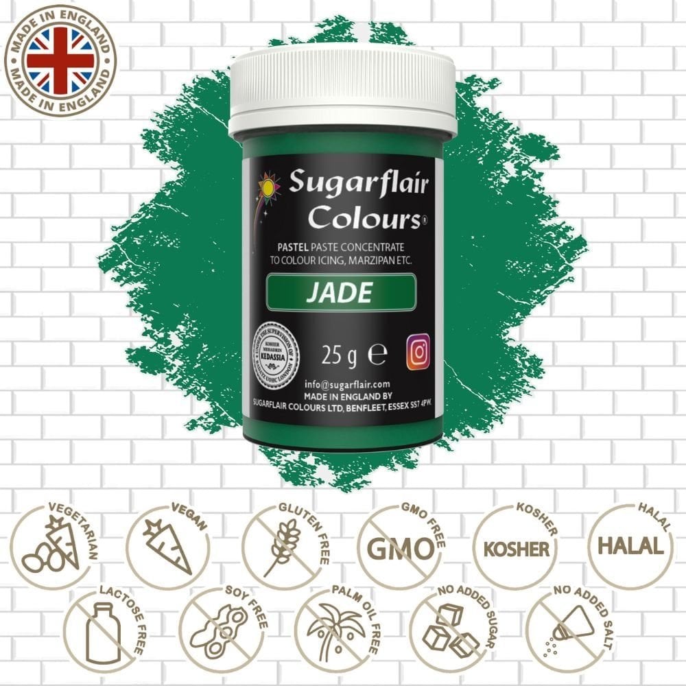 Jade Green Pastel Paste Colouring 25g