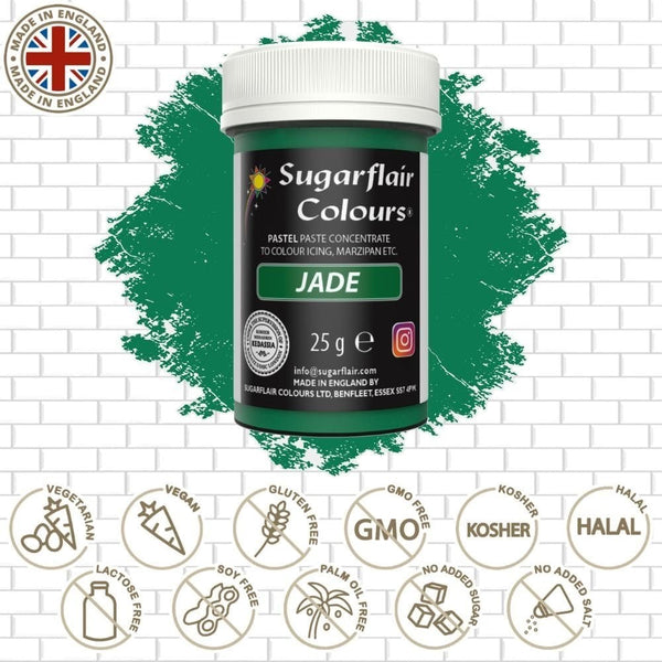Jade Green Pastel Paste Colouring 25g