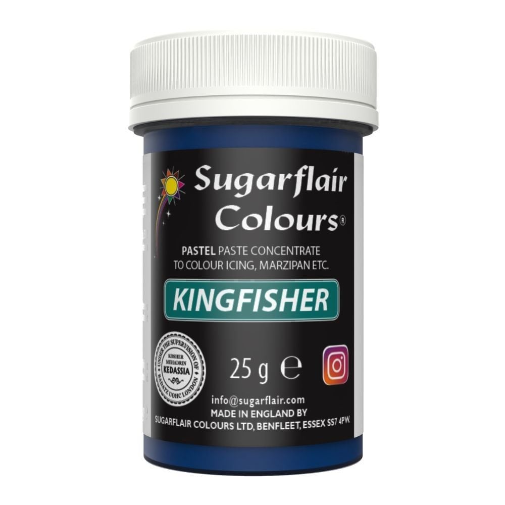 Kingfisher Blue Pastel Paste Colouring 25g