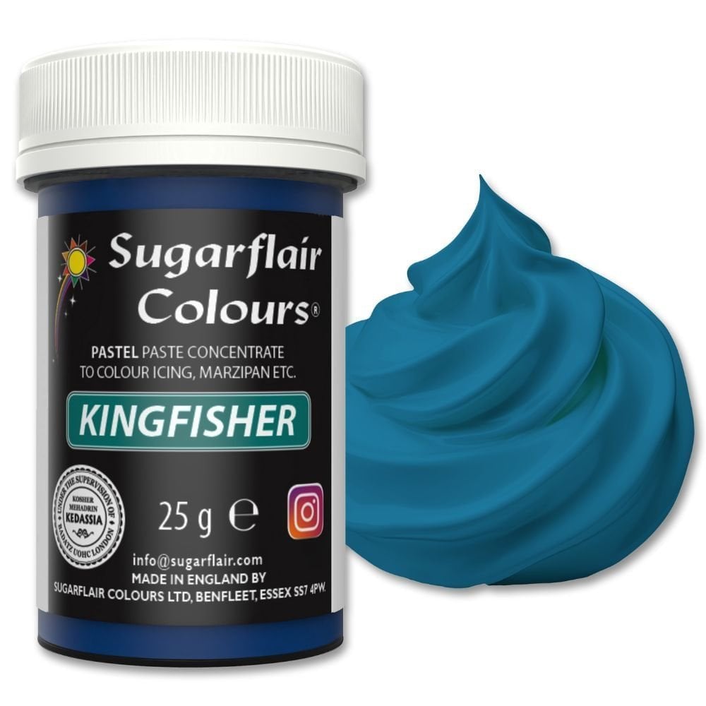 Kingfisher Blue Pastel Paste Colouring 25g