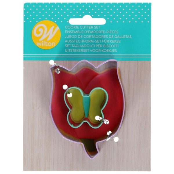 Flower & Butterfly Cookie Cutter Set Of 2