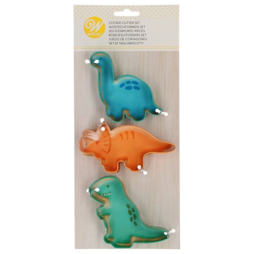 Dinosaur Cookie Cutter Set Of 3