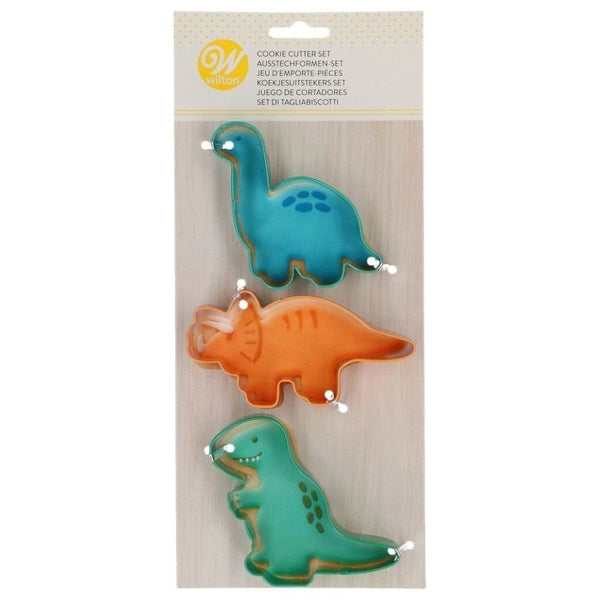 Dinosaur Cookie Cutter Set Of 3