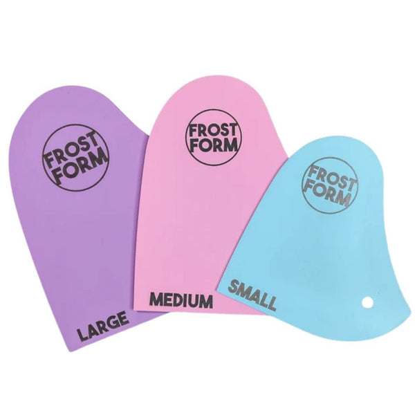 Frost Finisher Set Of 3 Stainless Steel Detail Scrapers