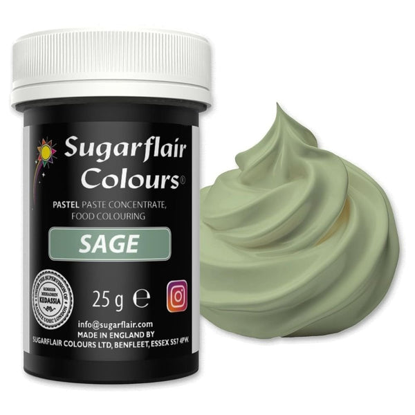 Sage Pastel Paste Concentrate Colouring 25g