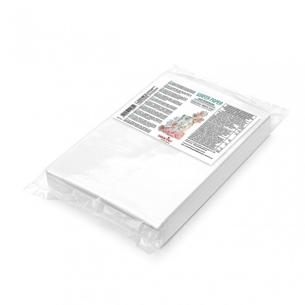 A4 White Edible Wafer Paper x 100 Sheets