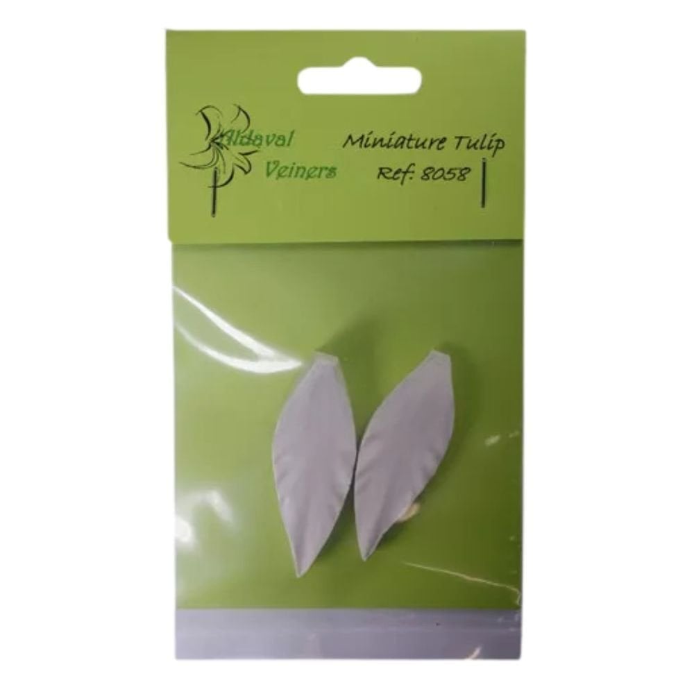 Miniature Tulip Petal Silicone Veiner Set (8058)