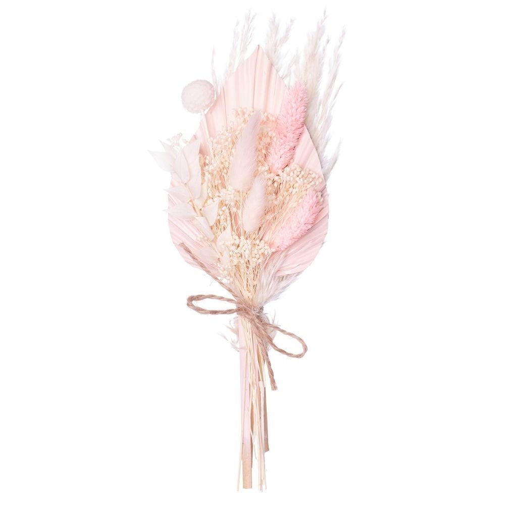 Pink & Pampas Palm Spear Bouquet