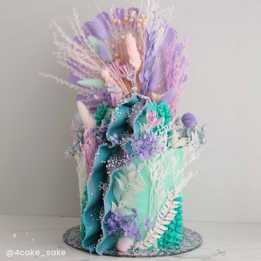 Mermaid Shell Palm Bouquet