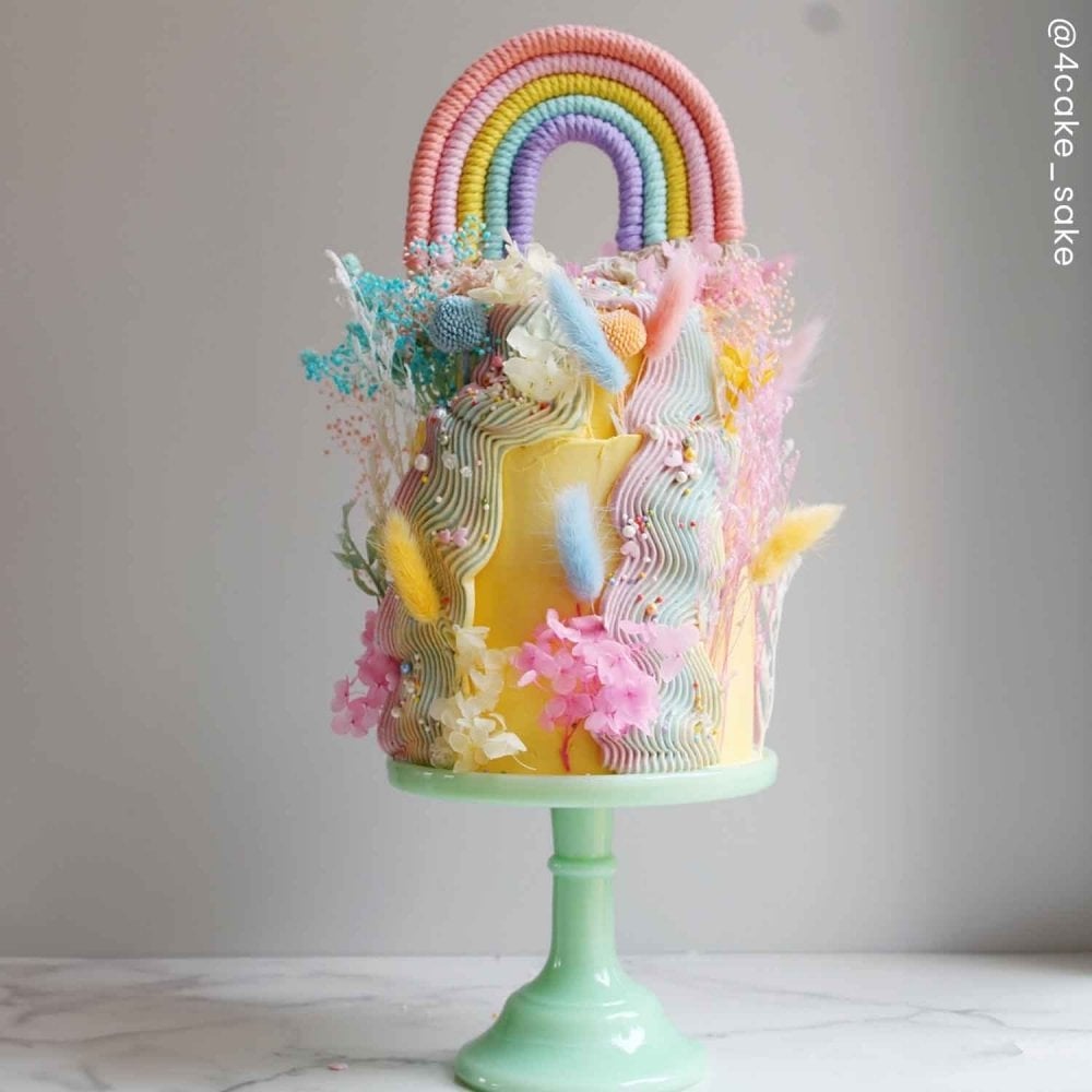 Rainbow Pastels Deluxe Mixed Dried Flower Box