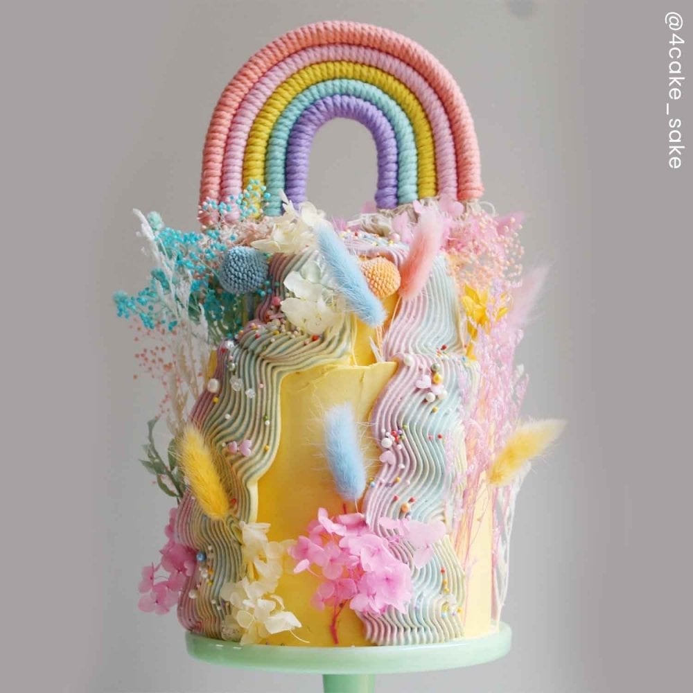 Rainbow Pastels Deluxe Mixed Dried Flower Box