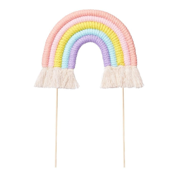 Pastels Rainbow Cake Topper (Medium)