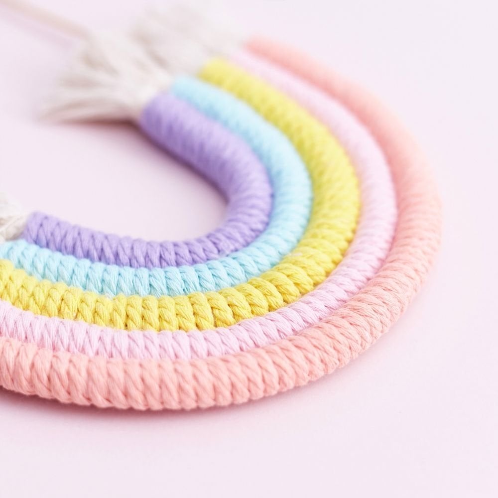 Pastels Rainbow Cake Topper (Medium)