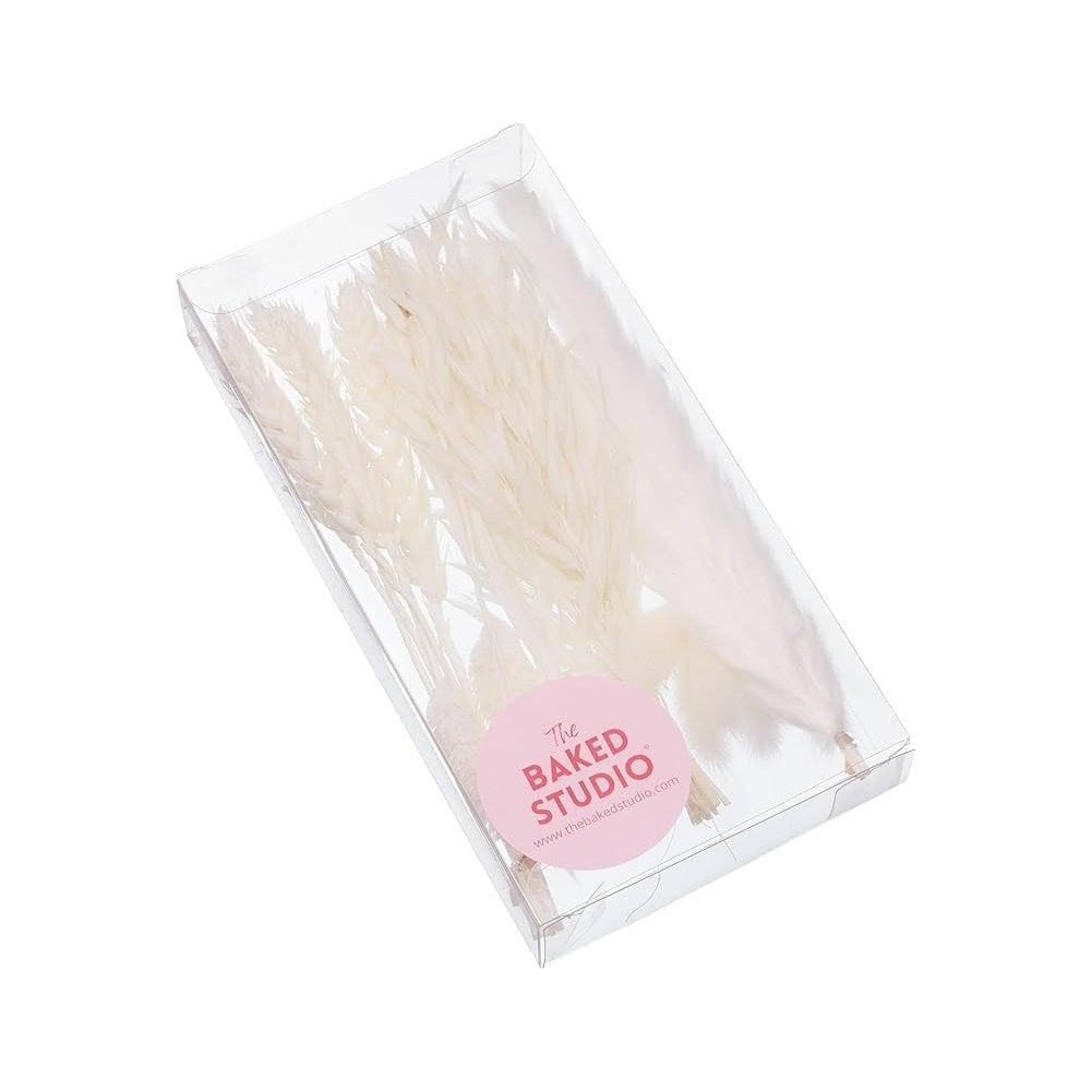 White Mixed Dried Flower Box