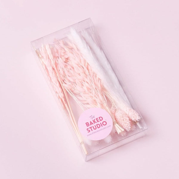 Light Pink Mixed Dried Flower Box